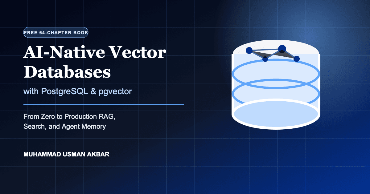 AI-Native Vector Databases with PostgreSQL and pgvector book cover